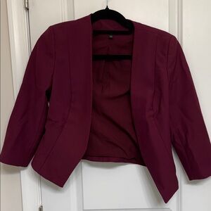 Express Deep Red Women's Blazer